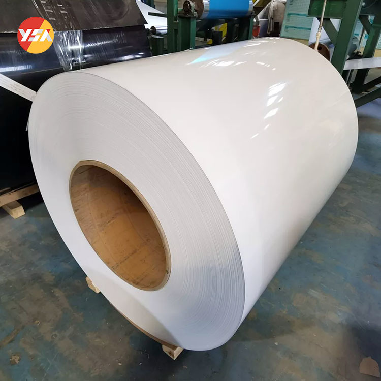 Cheap White Blue Green Color Coated Aluminum Coil Pvdf Paint Coated Coils wholesale