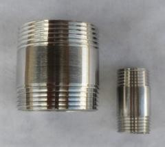 China Chinese manufacturer stainless steel pipe nipples on sale