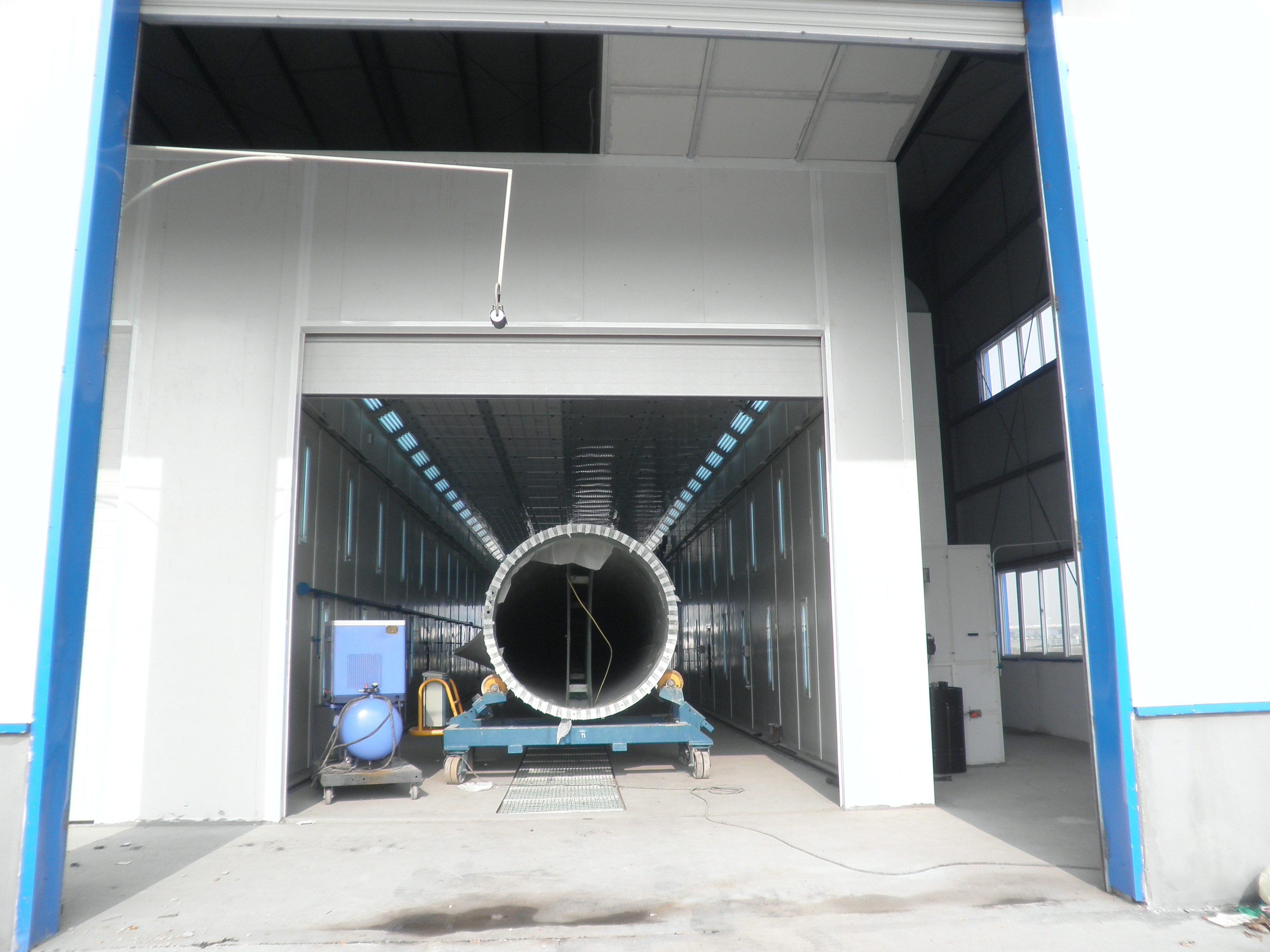 Cheap Paint Equipments For Wind Turbine Tower Professional Wind Power Blade Spraying Room wholesale