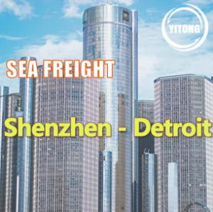 China DDU DDP International Sea Cargo Services From Shenzhen to Detroit US on sale