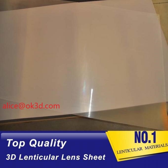 Cheap 161 lpi Lenticular Lens film 0.25mm PET 3D Sheet-161 lpi Lenticular Lens Sheet material supplier Spain wholesale
