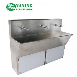 China Laboratory Use Stainless Steel Hand Sink With Automatic Sensor Tap on sale