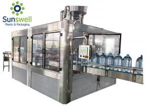 China Fast Automatic Spring Water Filling Line Purification And Bottling Production on sale