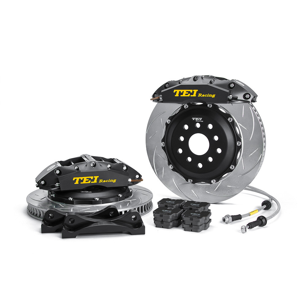 China P40-SUPER 4 Piston High Performance Racing Brake Kit High Temperature Resistance High Friction on sale