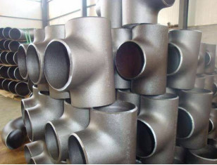 Cheap Titanium large diameter seamless pipe fittings flange fasteners tee is used in Marine drilling platform riser wholesale