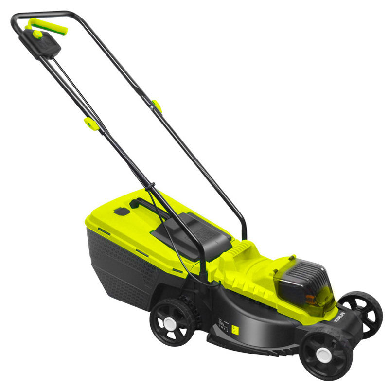 China 40V Cordless Electric Lawn Mower With 2 Pcs 4Ah Batteries And Charger Brushless Motor on sale