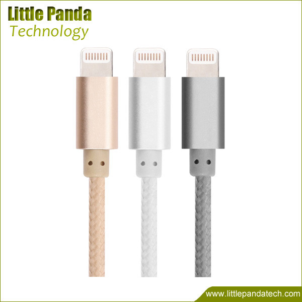 Good Quality Metal iPhone 5 USB Data Charging Cable for sale
