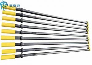 H22x108mm Integral Drill Rod Steel With Chisel Bit Small Hole Drilling