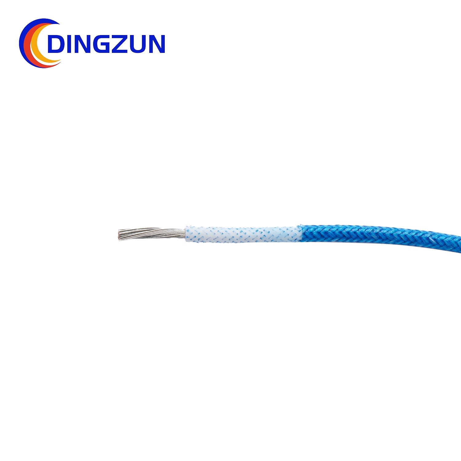 China Silicone Rubber Insulation Fire Resistance Cable Fiberglass Weave Wire for sale