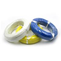 China 1m High Temperature Silicone Wire 0.3mm 1mm 1.5mm 4mm Glass Fiber for sale