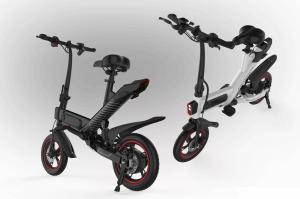 Cheap Portable Collapsible Electric Bike , Folding Electric Bicycle With Disc Break System wholesale