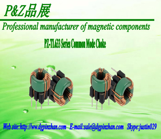 Cheap PZ-TL633 Series Common Mode Choke supporting EDR Series high-frequency transformer wholesale