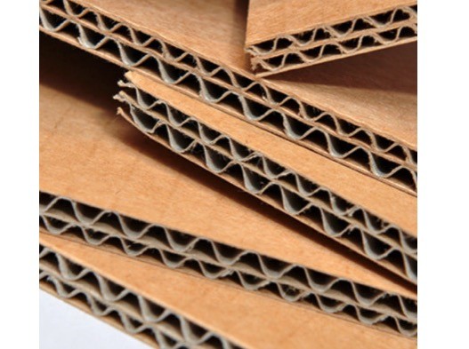 Cheap 10mm Thin Corrugated Cardboard Sheet Light Weight UV Coating FSC Approved wholesale