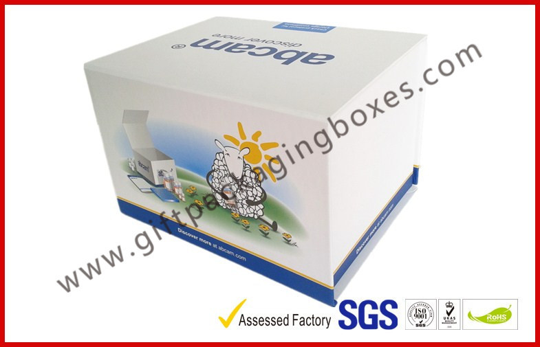 Cheap Fashion Coated Paper Board Box, Rectangle Printed Rigid Gift Boxes For With Custom Logo wholesale