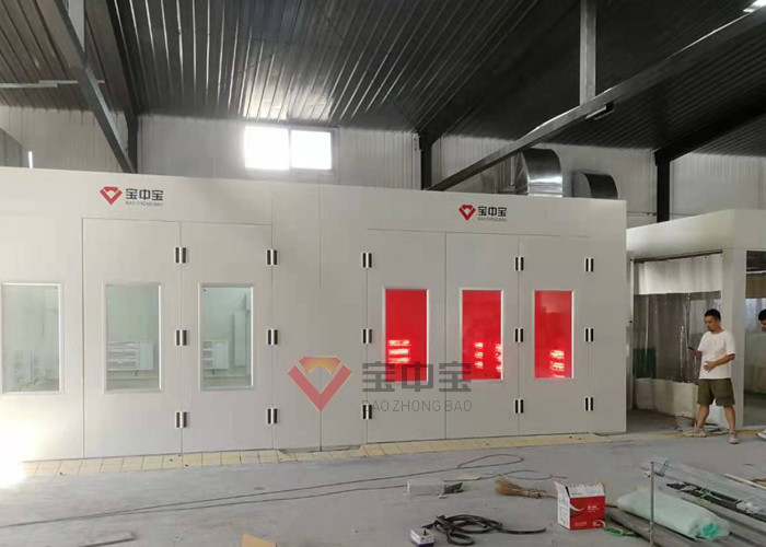 Cheap Infrared Lighting Heat Paint Booth For Car Downdraft Paint Room wholesale