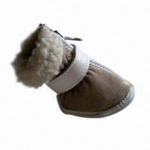 China Warm Snow Dog Boots with Cool Jacket on sale