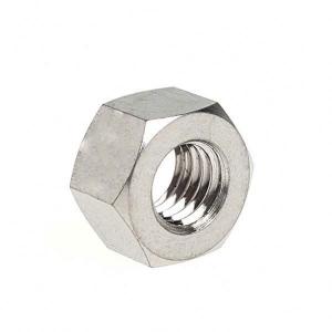 Cheap Rustless Hexagonal Galvanized Lock Nuts , Fine Thread Nuts Class 4.8 Q195 wholesale