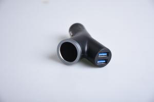 Cheap 5V 3.1A QC3.0 USB Car Charger Adapter With Cigarette Lighters wholesale