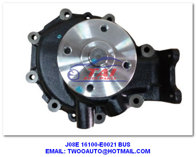 China Bus Car Power Steering Pump J08e J05e Engine Diesel Parts Asm For Hino 500 Truck Parts 16100-E0021 on sale
