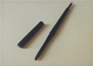 Cheap Plastic Automatic Makeup Lip Pencil , Black Color Waterproof Lip Liner wholesale
