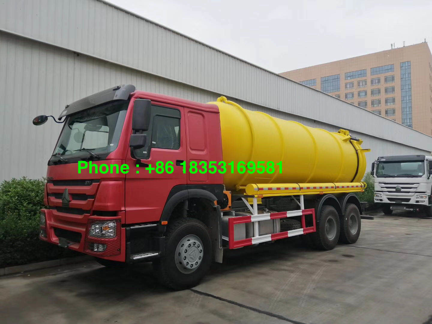 China 95km/H 17CBM 6x4 Sewage Suction Truck With Italy Pto Pump on sale