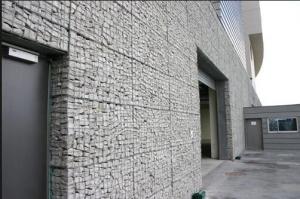 China Silver Wire Gabion Baskets , Gabion Wall Cages For Rock Retaining Walls on sale