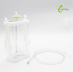 China Medical Graded Plastic Chest Drainage Pleurx Bottle CE/ISO on sale