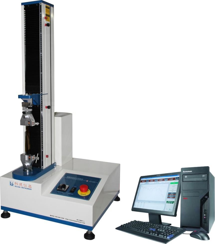 USA Sensor Single Column Compression Testing Machine , Paper Pressure Testing Equipments with PC Control for sale