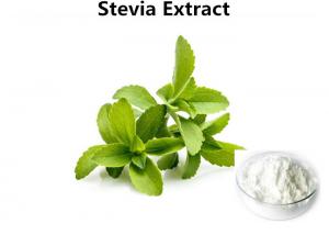 Cheap Stevia Leaf Extract Natural Sweetener Powder White 50% Rebaudioside A Lowering Pressure wholesale