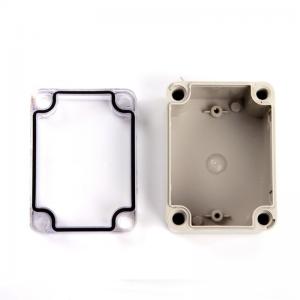 Cheap 65x50x55 Mm Outdoor Junction Box Ip66 With Clear Cover For Electrical Enclosure wholesale