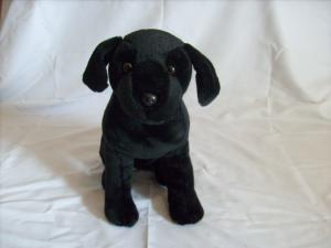 China Stuffed Dog Black Lab on sale