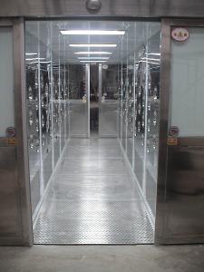Cheap Intelligent Animal Lab / Semiconductor Clean Room Air Shower With Automatic Slide Door wholesale