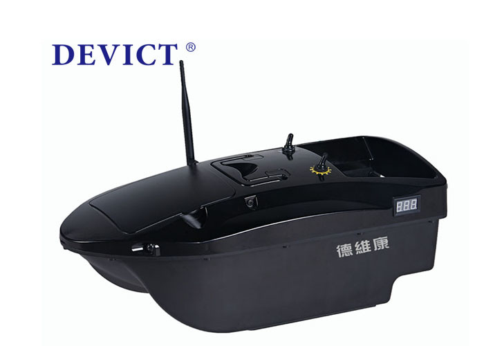 Cheap Carp fishing bait boats DEVC-110 black fishing lure boat OEM / ODM wholesale