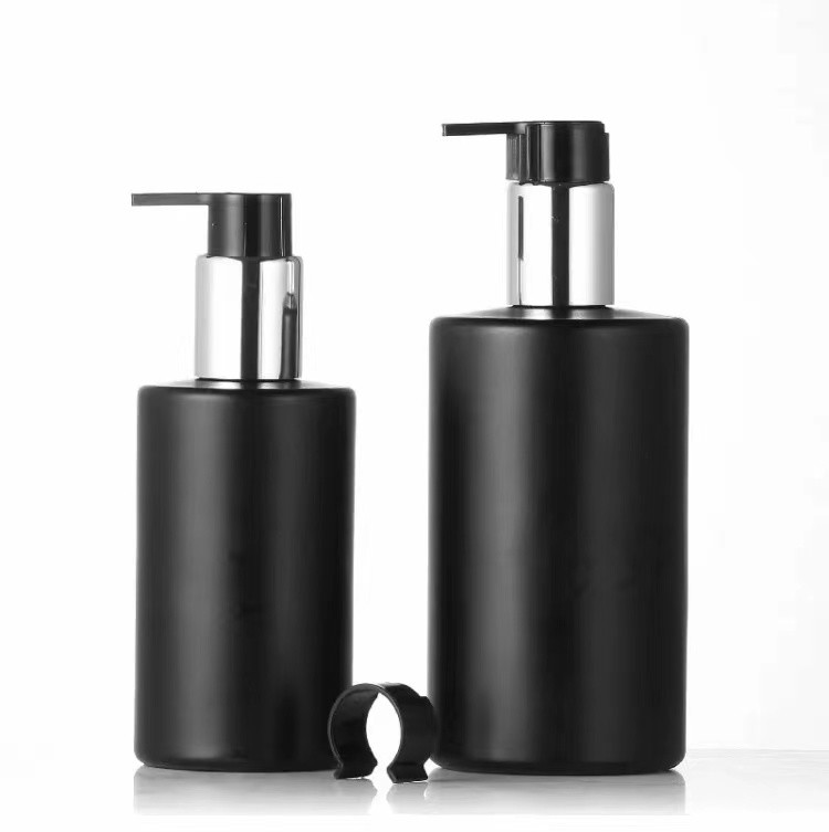Buy cheap Plastic Recycled Shampoo Pump Bottle HDPE Matt Flat Neck Customized 200ml 350ml from wholesalers