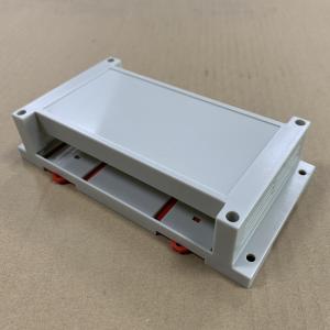 Cheap 175*90*40MM Din Rail Plastic Housing Enclosure In Grey And Black Color wholesale