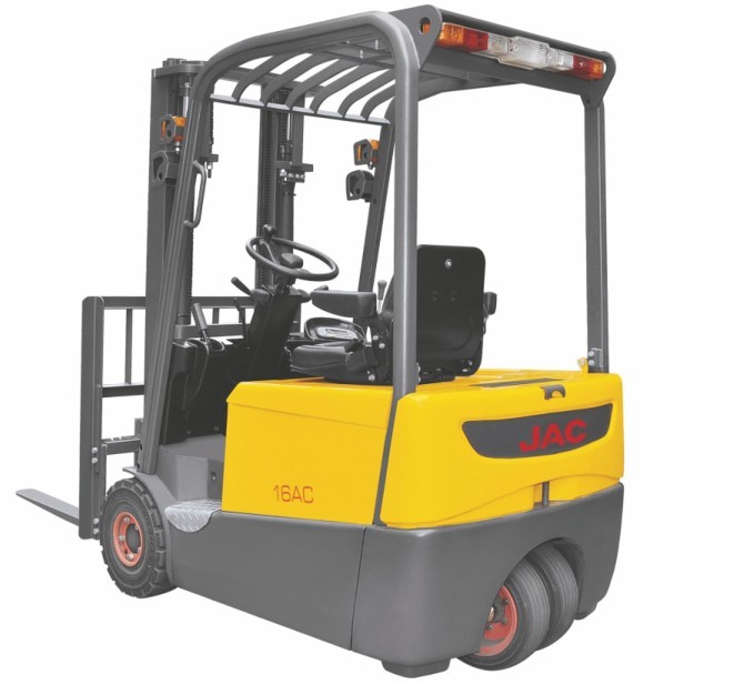 Cheap Smaller Turning Radius Electric Powered Forklift 1.8 Ton Three Wheel For Warehouse wholesale