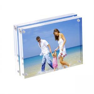 Cheap PMMA Custom Acrylic Fabrication Floating Acrylic Box Frame Acrylic Picture Frame wholesale