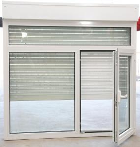 Cheap OEM Aluminium Tilt Turn Windows , Aluminium Glass Louvers Window With Crimsafe Mesh wholesale