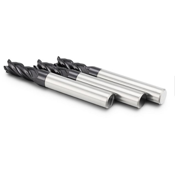 Cheap Durable Straight Shank 4 Flute Carbide End Mill PM - 4FL - G Series NaNo TiAIN wholesale