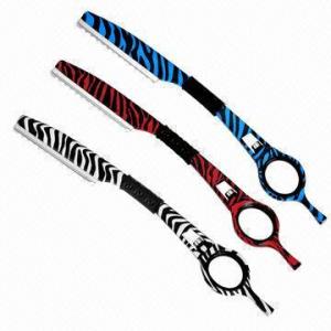 Cheap Barber Razors, H3 Professional Swivel Zebra, Zinc Alloy Body, Rechargeable Cobalt Alloy Razor Blades wholesale