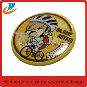 Cheap Cheap Metal Button Badge/ Mirror Button Badge Pin/ Wholesale Custom Tin Badge wholesale