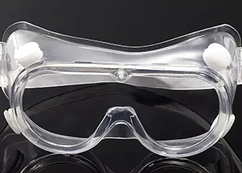 Cheap EN 13795 Protective Medical Safety Goggles PET Disposable Isolation Goggles wholesale