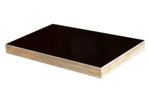Cheap Black Film Hardwood Core Plywood , High Grade Plywood 10 - 15 Reused Time wholesale