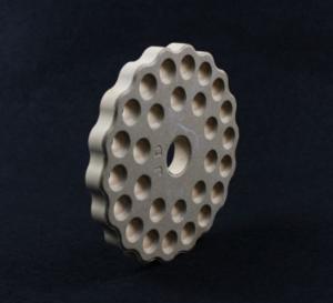 Cheap Refractory Kiln Cordierite Ceramics Plate Cord Disc  High Thermal Conductivity wholesale