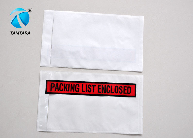 Cheap Waterproof Shipping Packing List Enclosed Envelopes with self adhesive wholesale