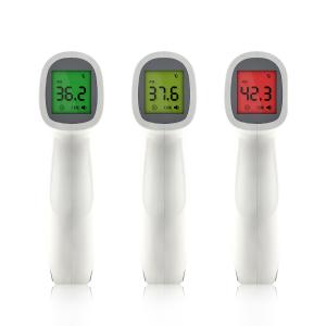 Cheap Safe No Touch Thermometer Infrared Forehead Thermometer Lcd 3 Color wholesale