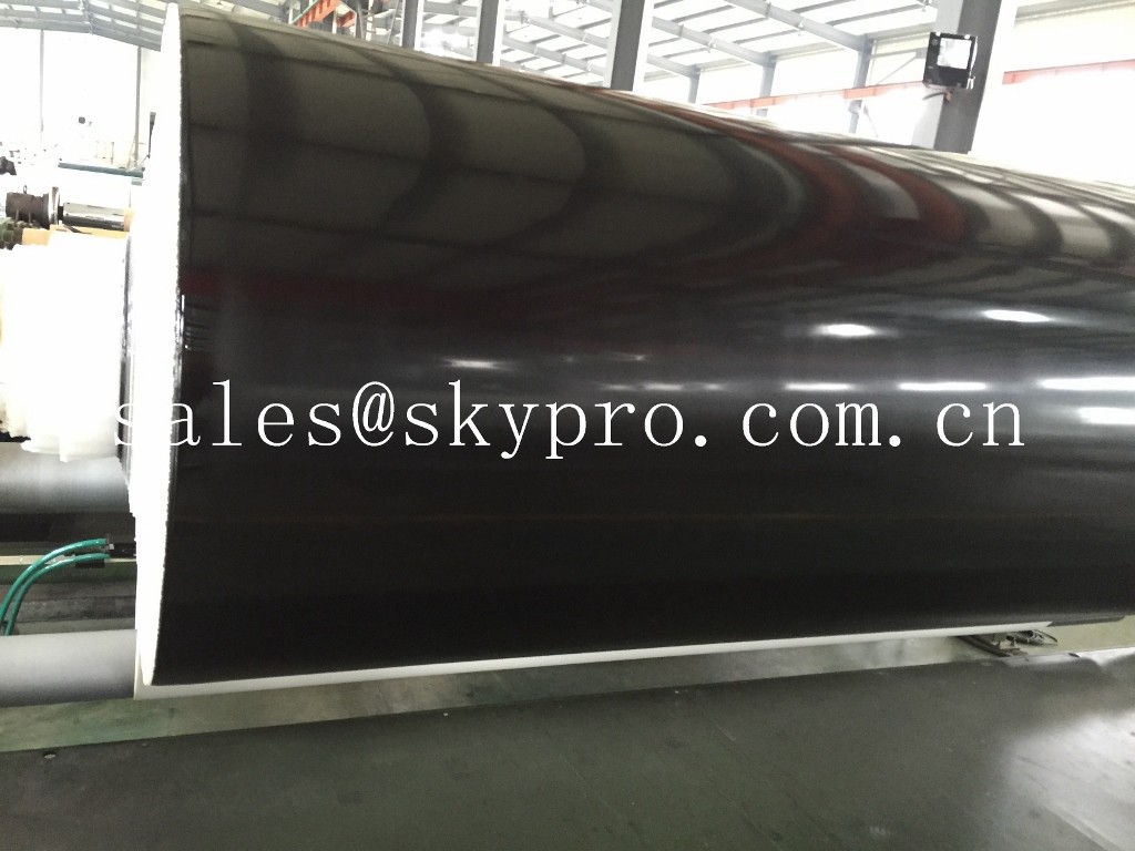 China Light weight glossy matt anti-static PVC conveyor belt , grip top belt Structure on sale