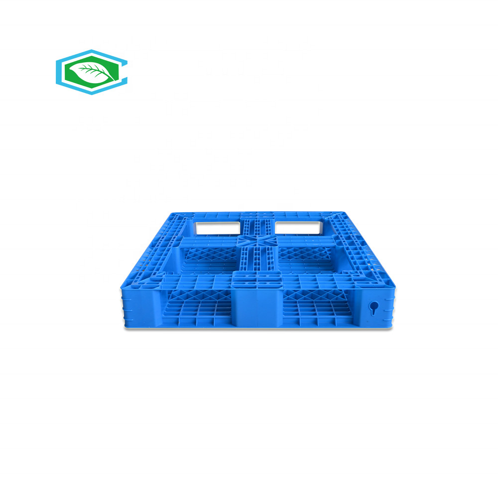Cheap 1210 Reinforced Plastic Pallets 0.6 T Rack Load Steel Tube Insert High Temperature Resistance wholesale