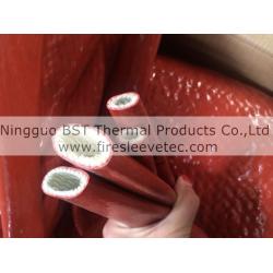 China high temperature resistant braided fiberglass heat insulation protection sleeve for sale