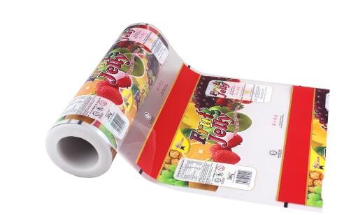 China Printing Food Grade Aluminum foil Laminated Plastic Film Roll for Candy on sale